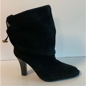 Hot in Hollywood Black Heeled Boots
